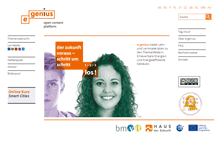 Tablet Screenshot of e-genius.at